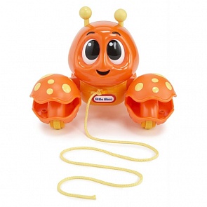 Развивающая игрушка «Клацающий лобстер», на веревочке (Little Tikes, 638534)